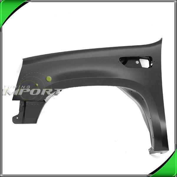 07-09 escalade esv steel primered black driver left side fender replacement