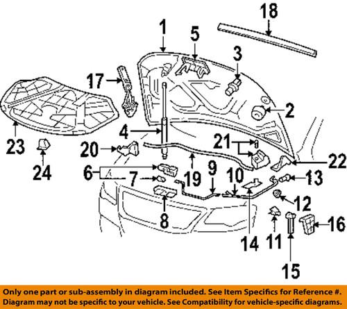 Volkswagen oem 3c1823509h hood-lock & switch