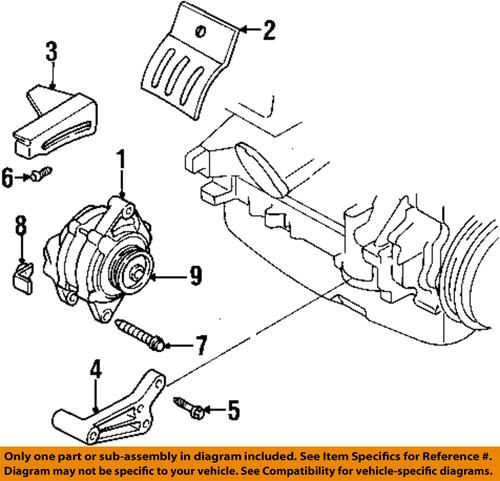 Mopar oem 6101707 alternator-alternator screw