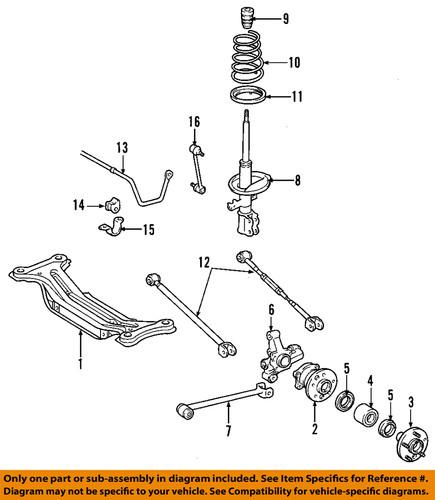 Toyota oem 4883032040 sway bar link/suspension stabilizer bar link