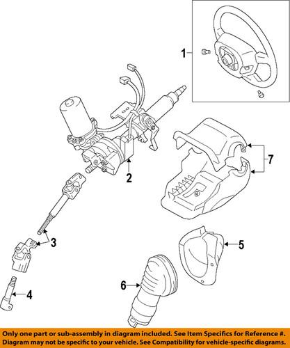 Toyota oem 4528647040c0 steering column-upper shroud