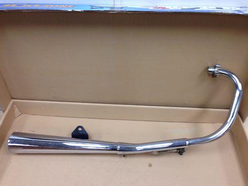 Nice right side exhaust header muffler pipe 1981 suzuki gs550t gs 550 t