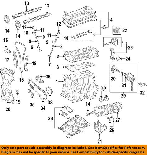 Mazda oem l30512614 engine timing chain guide/timing miscellaneous