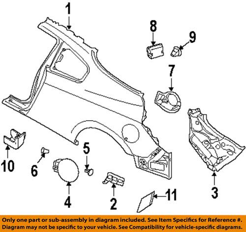 Nissan oem 78816zx10a exterior-protector