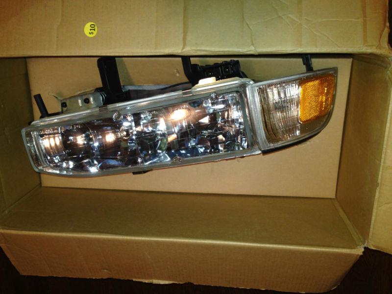 Honda accord headlight 1990 rh dot/sae rh hb4 hb3 sae hr 90  tyc20-1714