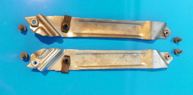 81 -87 chevy gmc door pull strap brackets pair right and left original gm oem