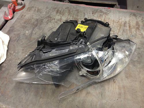 2007 2008 2009 bmw 3 series / m3 left driver adaptive xenon headlight for parts