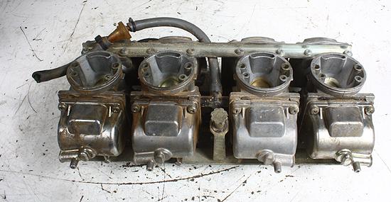 1982 kawasaki kz1100 kz1100a2 carburetors/intake/set/oem