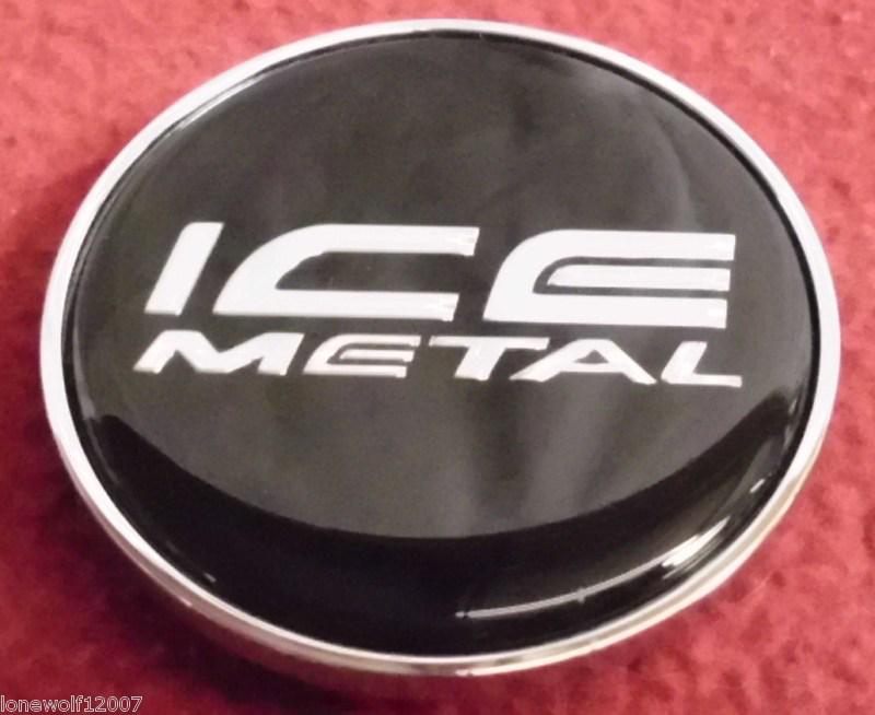 Ice metal wheels black custom wheel center cap caps # sc-148