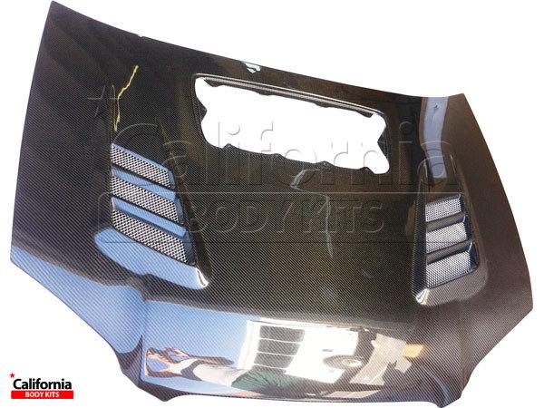 Cbk carbon fiber r1 hood kit auto body impreza wrx 04-05 new item