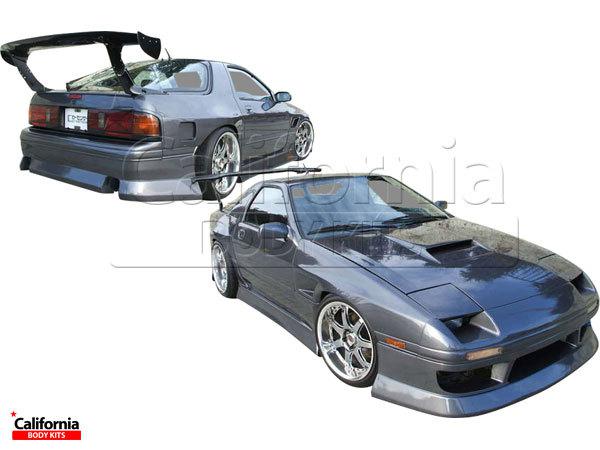 Cbk frp bspo body kit 4pc mazda rx-7 fc3s 86-92 us seller