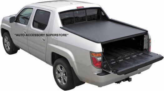 Honda ridgeline: tonneau cover: easy rollup style & install; lifetime warranty!