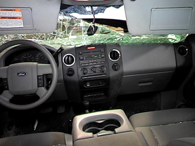 2007 ford f150 pickup steering wheel gray 2637948