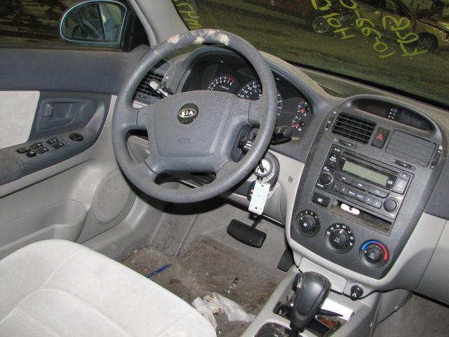 2005 kia spectra floor center console gray 1170806