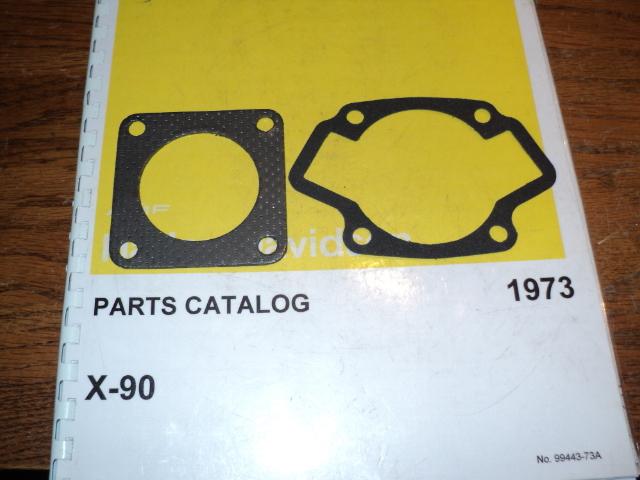 1973 harley  aermacchi  x-90cc cylinder head base gasket amf