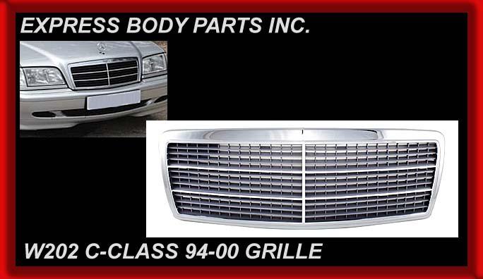 1994-2000 w202 c-class factory fits grille ns c36 c43 c230 c220 1995 1999 1996 