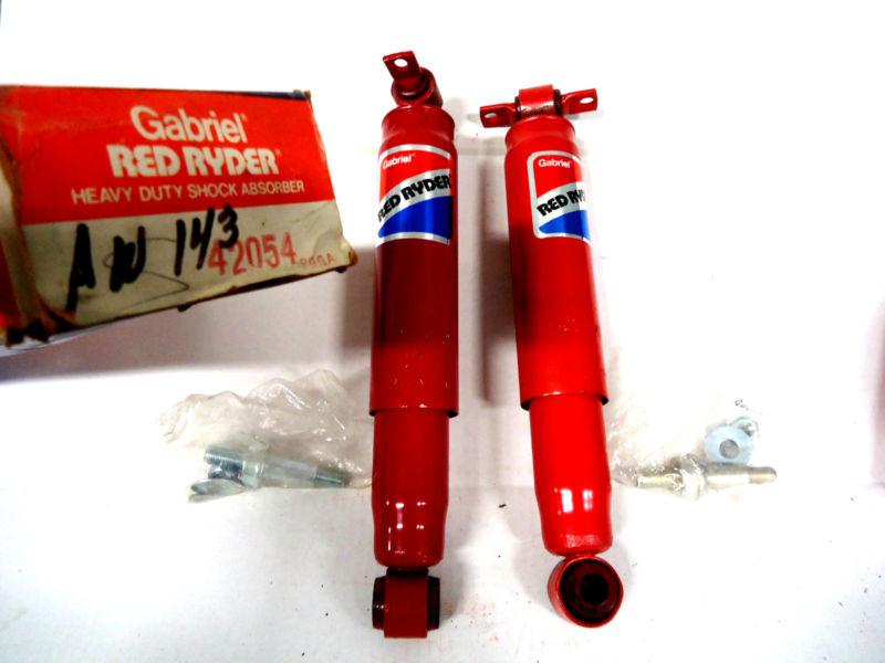 1964-74 buick-chevrolet-oldsmobile-pontiac; gabriel red ryder rear shocks