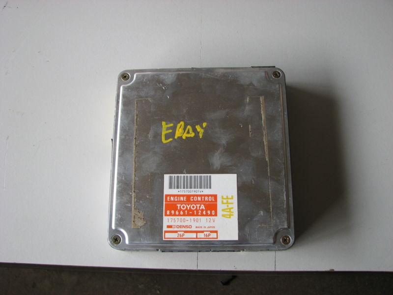 90 corolla prizm engine computer ecm ecu pcm 8966112490