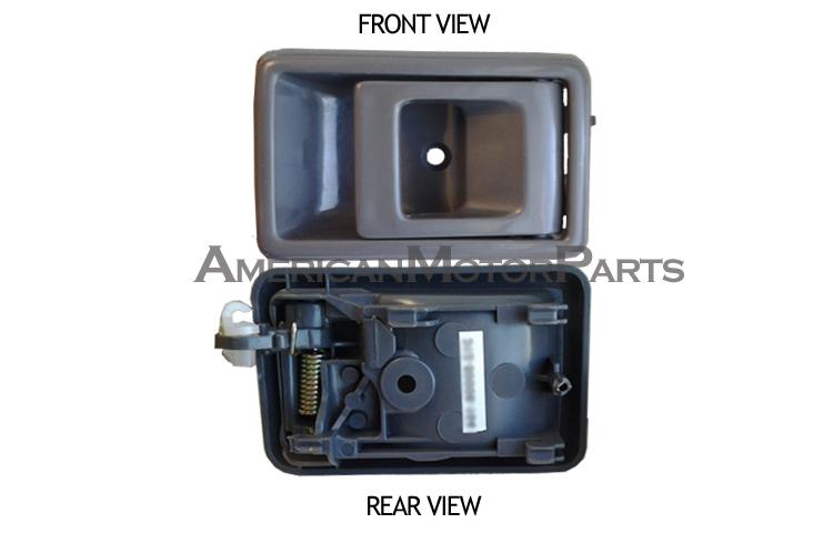 Right replacement inside frnt/rear gray door handle toyota corolla pickup tacoma