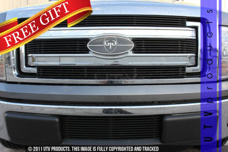 2013 ford f150 xlt fx4 fx2 stx 5pc combo billet grille black kit f-150 13 