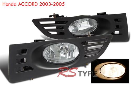 Fog lamp kits~2003 2004 2005 honda accord 2d 'clear