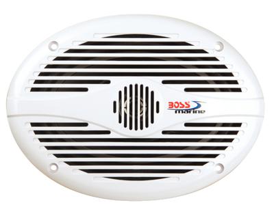 Boss audio mr690 marine speaker 6x9 white pr/bx