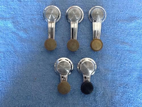 Vintage crank window handles (high driver) g m 