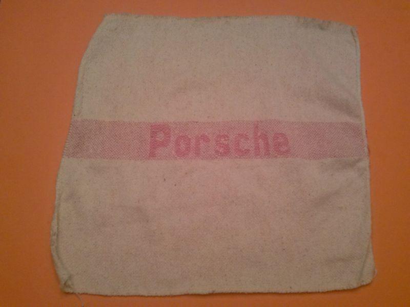 Porsche tool shop towel 356 550 911 912 914 924 944 speedster spyder - new