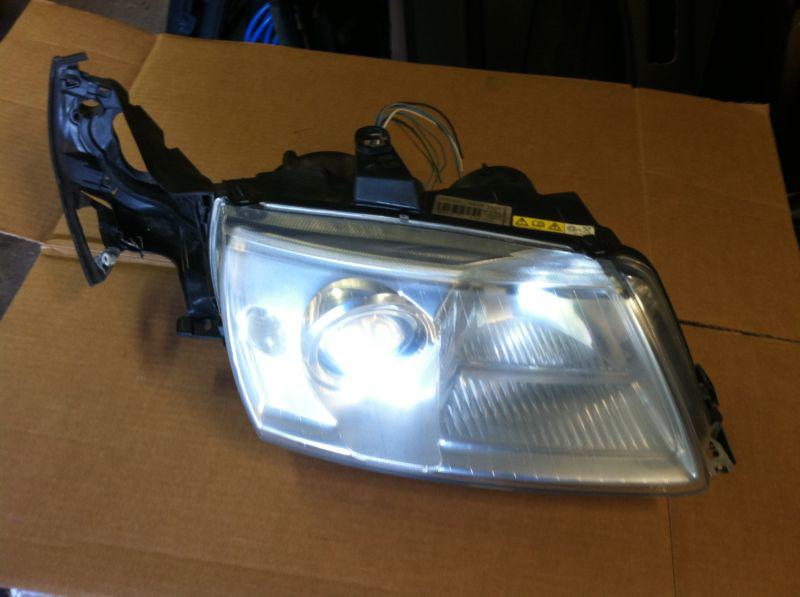 03,04,05,06,07 saab 9-3 left (driver ) xenon headlight   complete