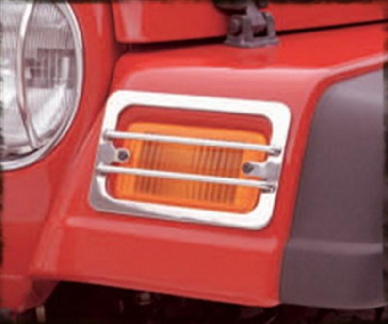 Smittybilt 5470 euro turn signal guard 97-06 tj wrangler