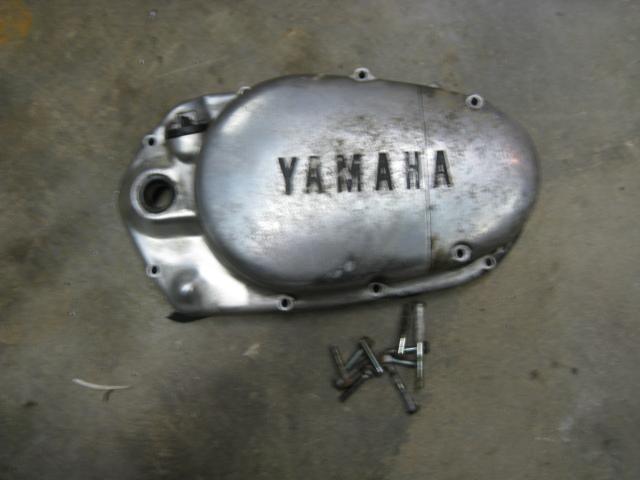 1973 yamaha dt250 - right side covers