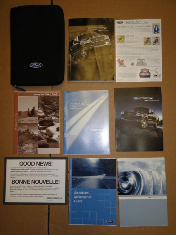 2007 ford f150 owners manual