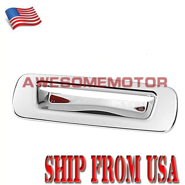 Usa new for suzuki swift chrome trunk door lid rear handle cover kits molding