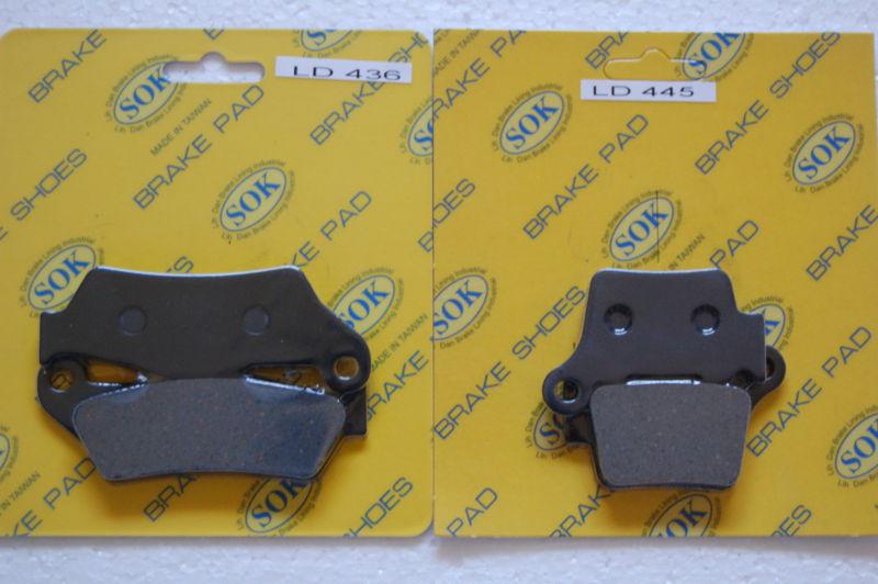 Front&rear brake pads for ktm sx-f 250 350 450 505, 05-13 sxf250, 11-13 sxf350