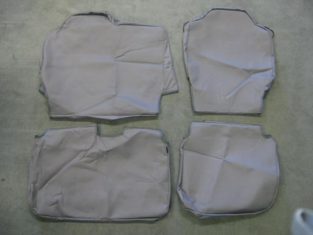 02-04 dodge dakota crew cab truck back seat covers 