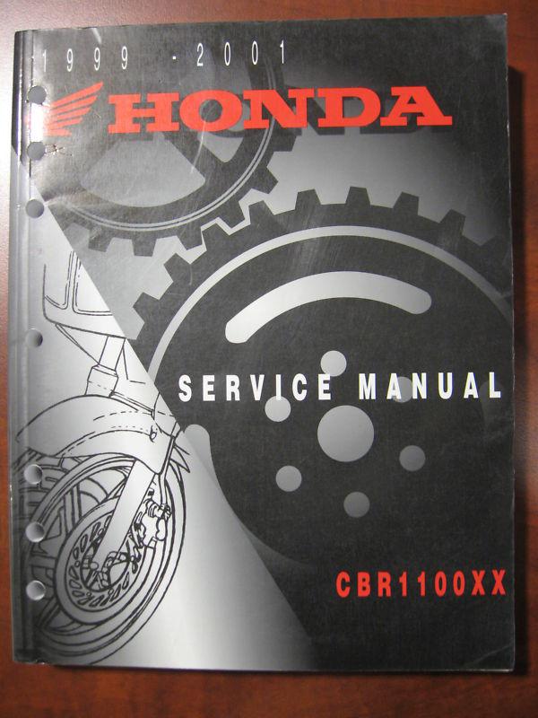 1999-2001 hondacbr1100xx factory service manual