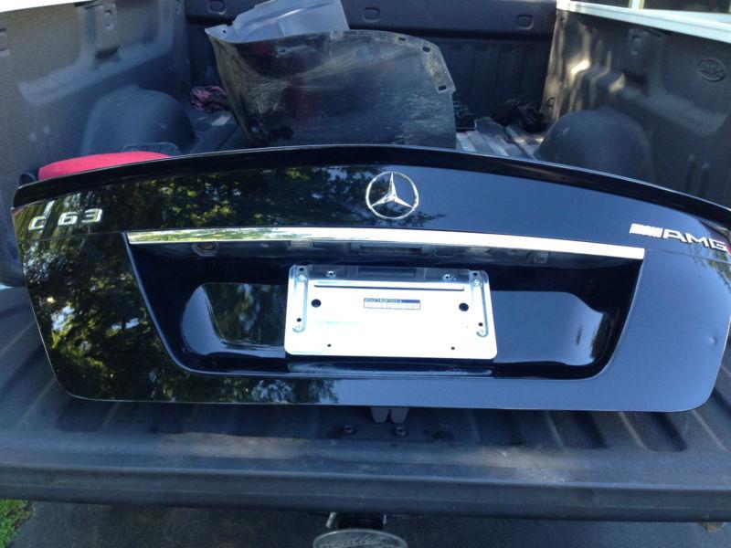 Mercedes c63 amg c250 c300 c350 trunk lid oem used 08 09 10 11 12 complete