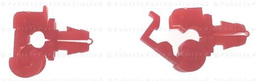 89 - 98  door handle rod clips  fits: suzuki sidekick geo chevrolet tracker 2 dr