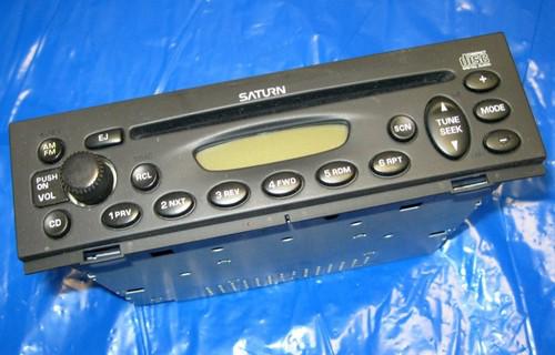 2000-2002 saturn,  s / l / vue / ion, oem audio cd disc player