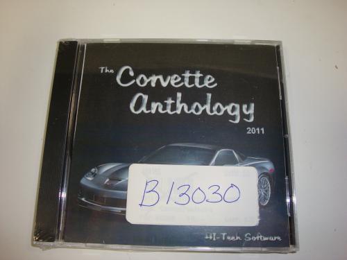 Corvette anthology cd rom videos photos 1953-2011 photos videos graphics