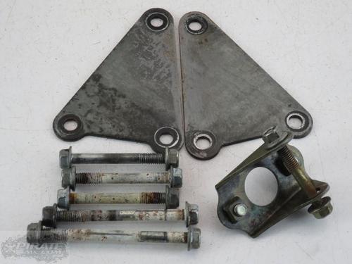 87 yamaha 350 big bear 4x4 engine motor mounts #11