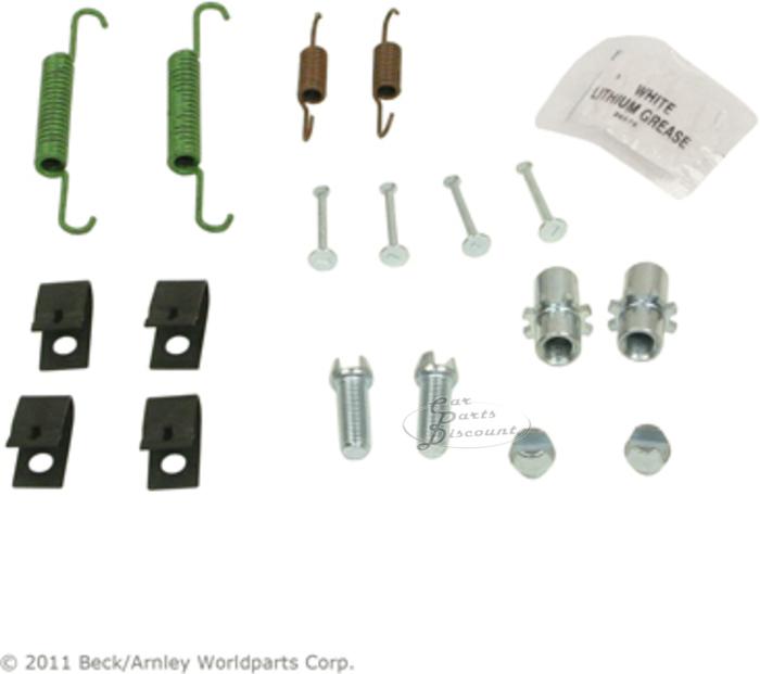 Beck arnley parking brake hardware kit