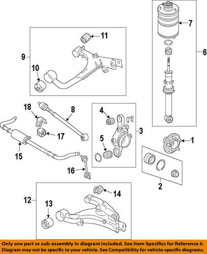 Land rover oem lr021939 wheel bearing/rear wheel bearing