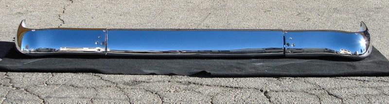 1955 chevy 3pc. rear bumper  *triple plated* original *