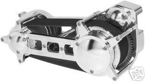 Ultima 3.35" open drag style belt drive for twin cam softail 2000-2006