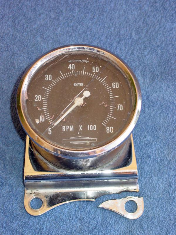 Harley kr model khrm sportster xlch smiths tachometer & mount