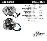 Centric parts 402.66003 front hub assembly