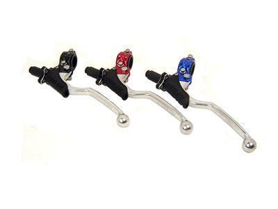 Outlaw racing prod clutch lever quick adjust aluminum blue anodized atv pp180-bu