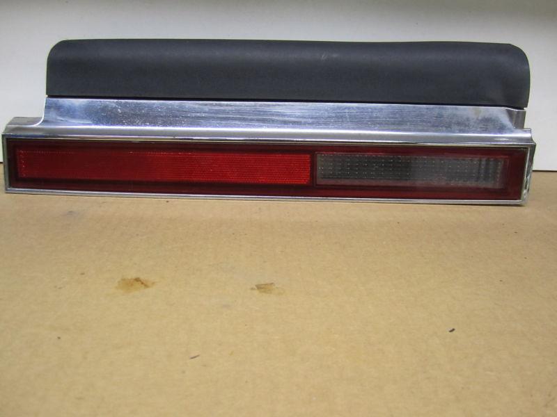 Lincoln mark vii 87-92 1987-1992 inner tail light driver lh imperfect