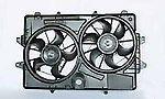 Tyc 621800 radiator and condenser fan assembly